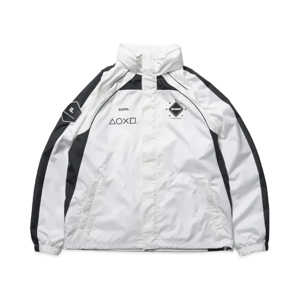 F.C.Real Bristol x PlayStation Warm Up Jacket "White"