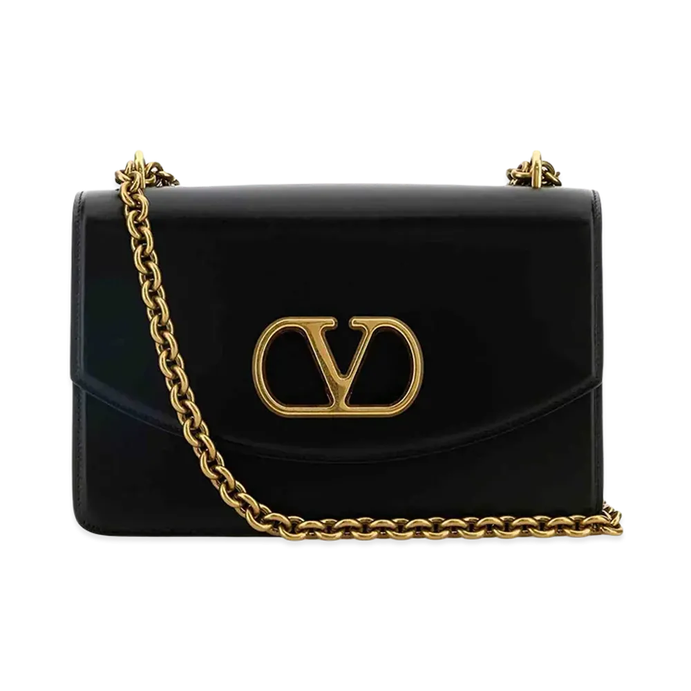 Valentino Women's Shoulder Bag Vain "Black"