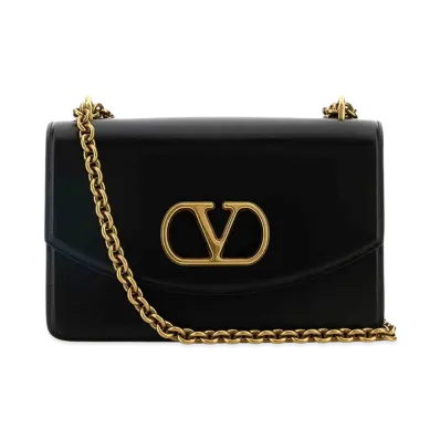 Valentino Women's Shoulder Bag Vain "Black"