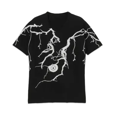Ground Y x CHAINSAW MAN Future Devil Cotton T-shirt "Black"