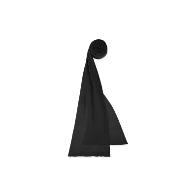 HOMME PLISSE ISSEY MIYAKE Turbine Scarf "Black"