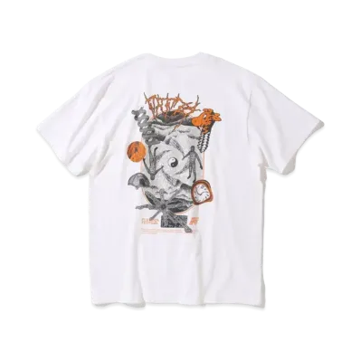 FUJI ROCK FESTIVAL'24 x BEAMS TOSHIFUMI KIUCHI Mental Confusion T-shirt "White"