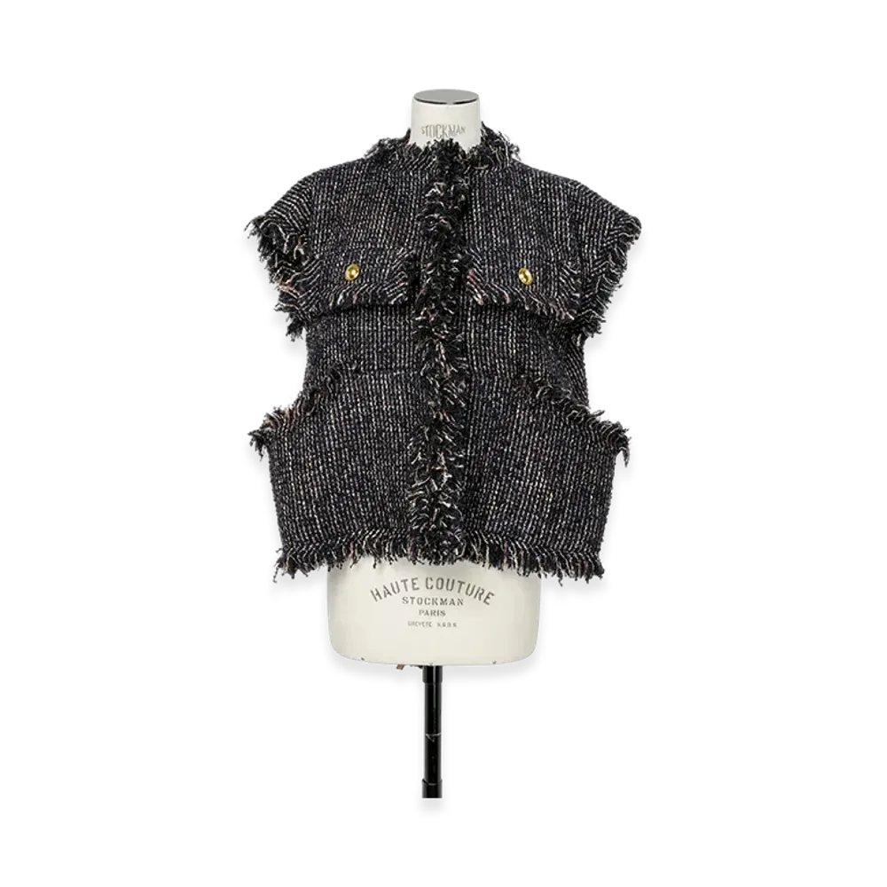 sacai Tweed Jacket "Navy"