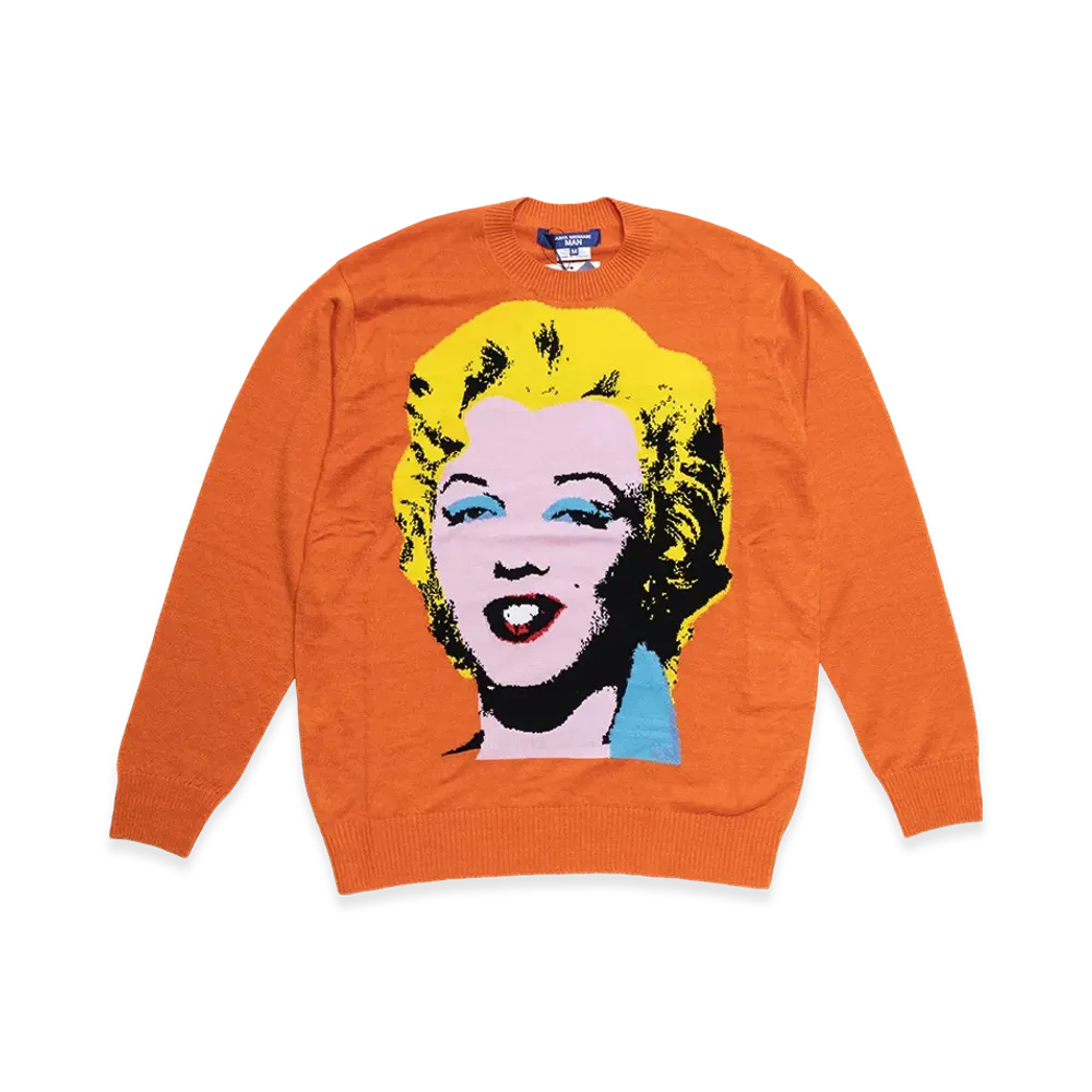 JUNYA WATANABE MAN Andy Warhol Monroe Knit Sweater "Multi/Color"
