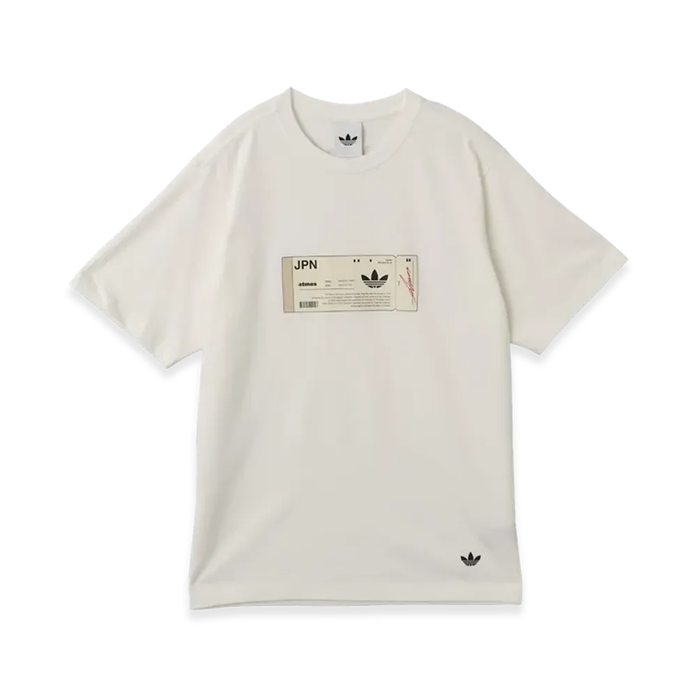 adidas x atmos Ticket Tee "White"