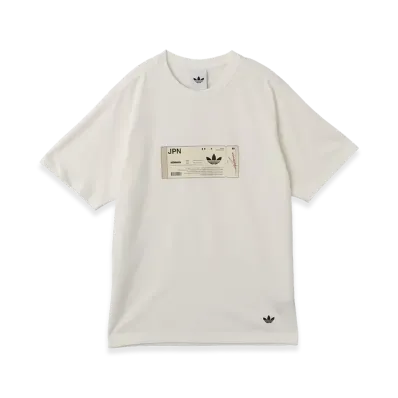 adidas x atmos Ticket Tee "White"