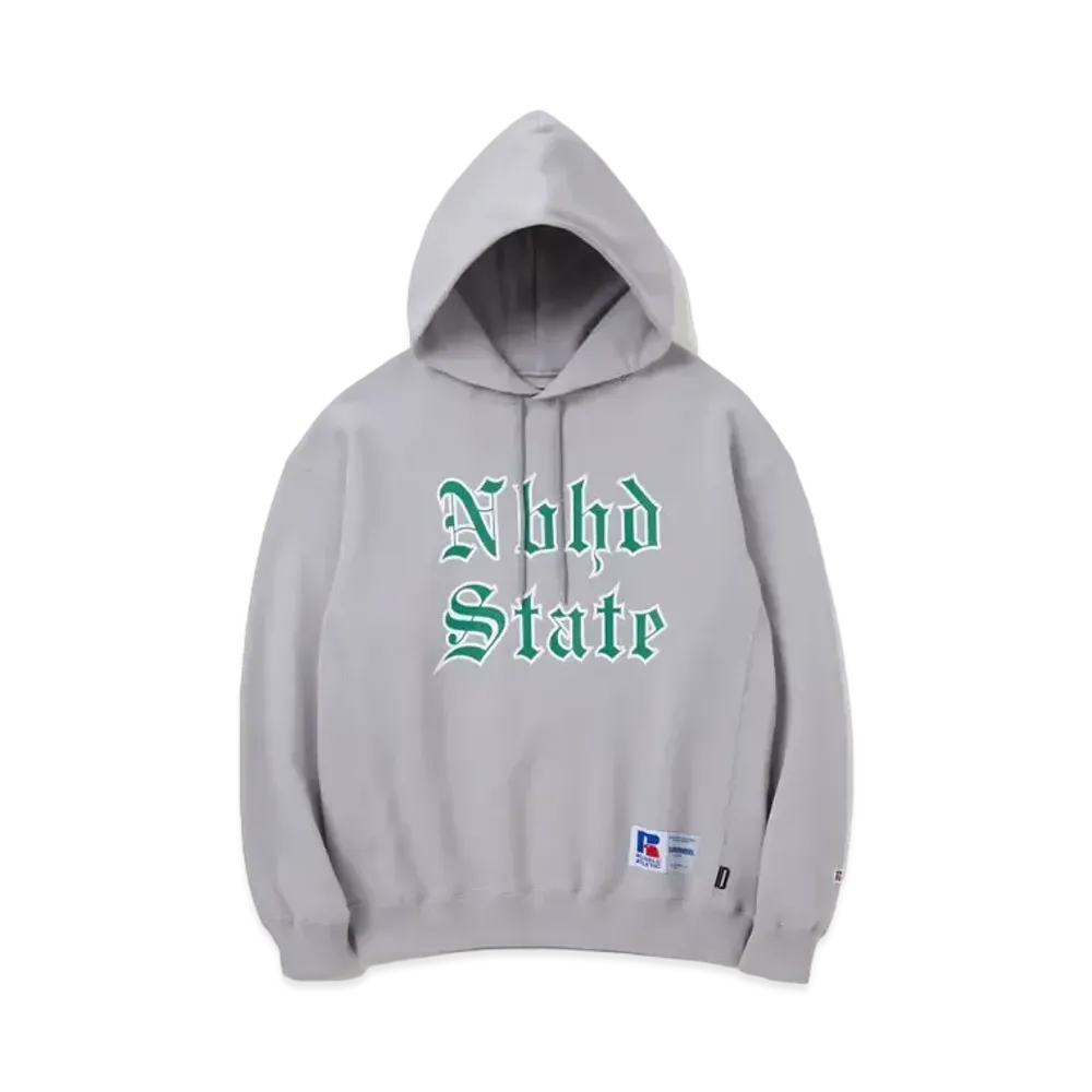 NEIGHBORHOOD NH X Russell Athletic . Sweatparka LS "Gray"