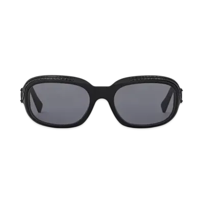 Louis Vuitton 1.0 Millionaires Oval Sunglasses "Deep Black"