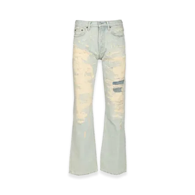 Acne Studios Repaired Effect Jeans 2010M "Light Blue"