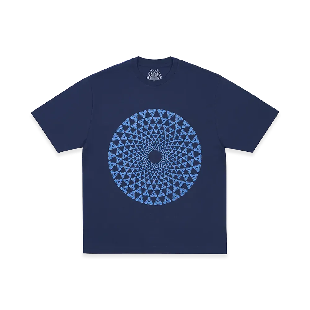PALACE Swirly T-Shirt "Navy"