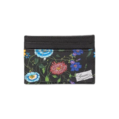 GUCCI Women's Essence Flora Cardcase "Black"