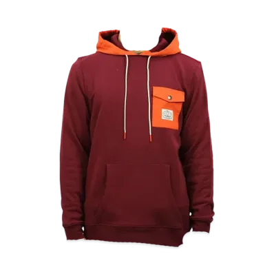 POLeR Basswood Hoodie Specialty Fleece "Burgundy"