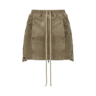 Rick Owens DRKSHDW Women's Mini Lido Skirt "Denim"