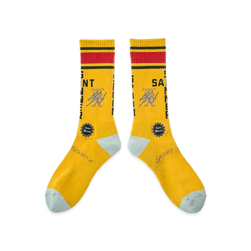 Saint Mxxxxxx x Sean Wotherspoon Socks "Yellow"