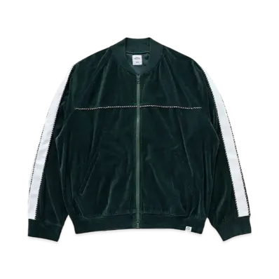 BEDWIN & THE HEARTBREAKERS L/S VELOUR TRACK JACKET "SCHNABEL"