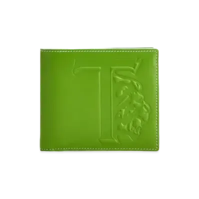 TOD'S Leather Wallet "Green"