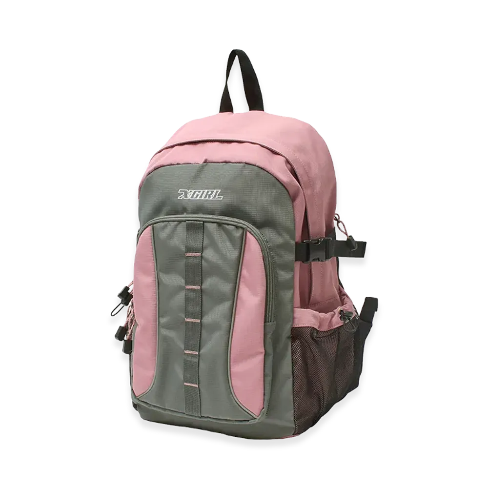 X-Girl Women's Gear Loop Backpack "Pink"