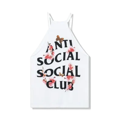 ANTI SOCIAL SOCIAL CLUB Boogie Bored Tank Top "White"