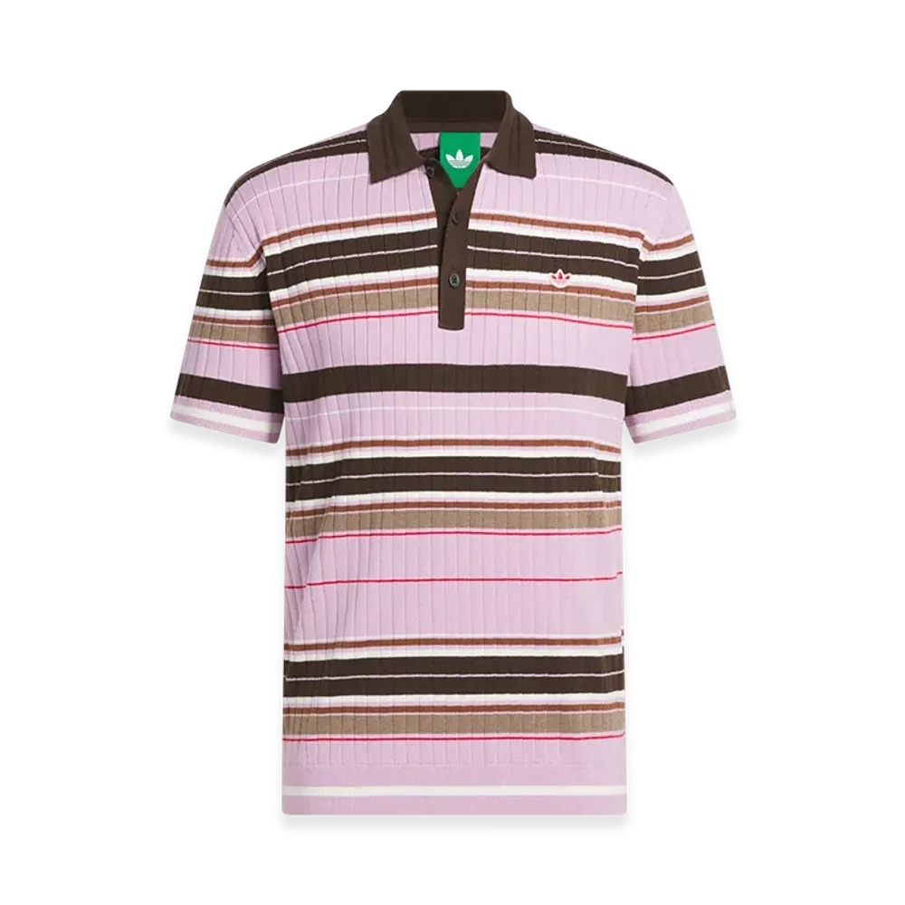 adidas Originals Golf Originals Knit Polo "Bliss Lilac/Dark Brown"