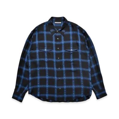 MINEDENIM R/W Neon Ombre Western SH "Blue"