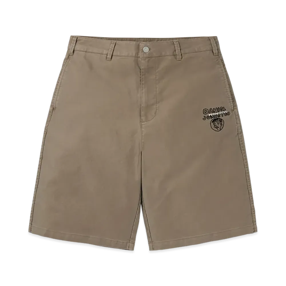 thisisneverthat x Daniel Johnston Washed Short "Khaki"