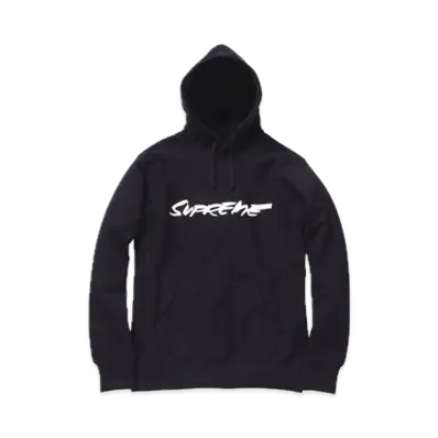 Supreme Futura Logo Pullover Hoodie "Black"