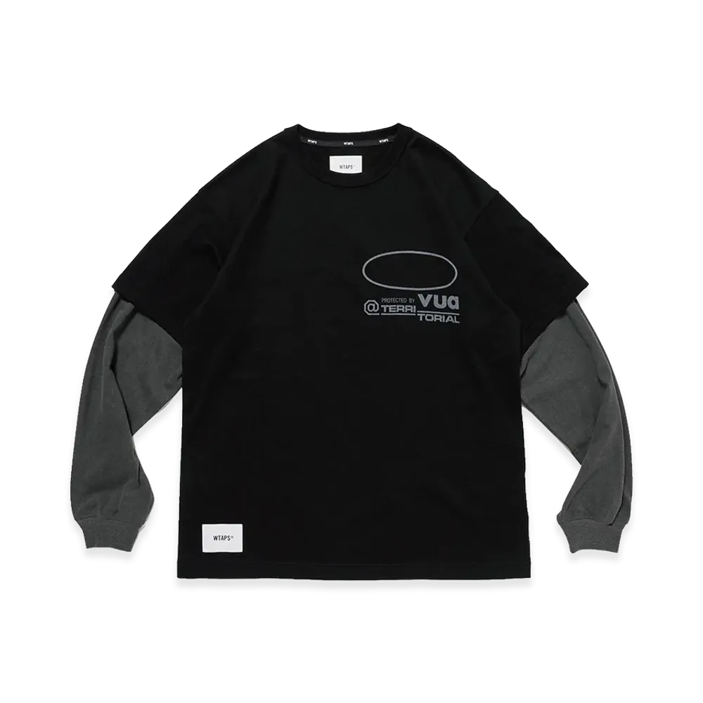 WTAPS Sldr / LS / Cotton "Black"