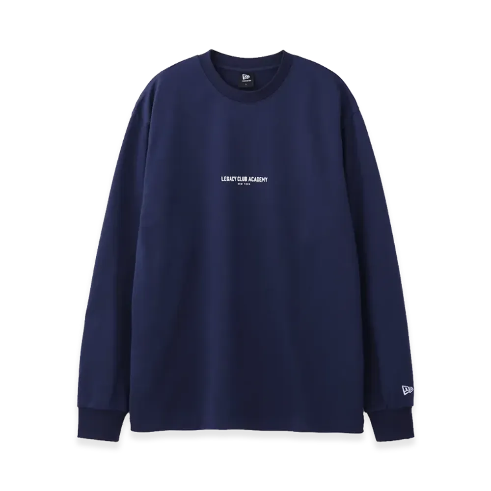 NEW ERA The Legacy Club Academy Long Sleeve Tech T-Shirt "Navy"