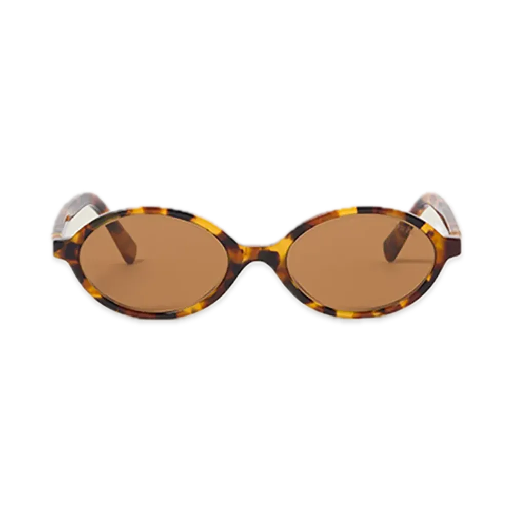 MIU MIU Miu Regard Sunglasses "Camel Lens"