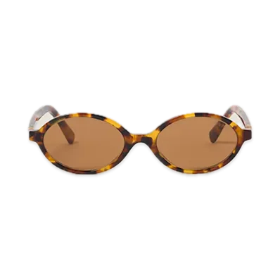 MIU MIU Miu Regard Sunglasses "Camel Lens"