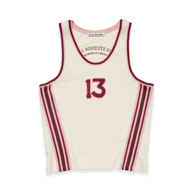 Acne Studios Tank Top "Warm White"