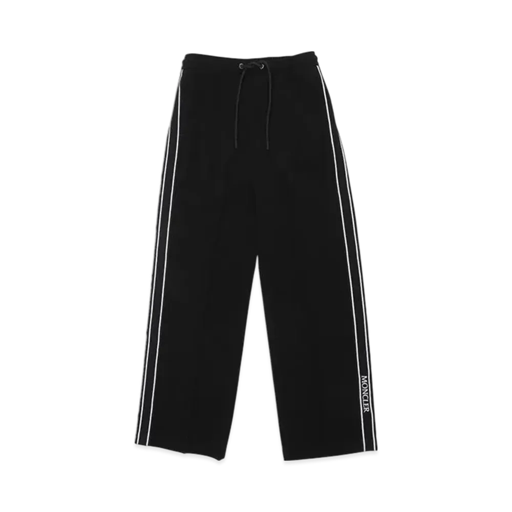 MONCLER Jersey Pants Jogger Line "Black"
