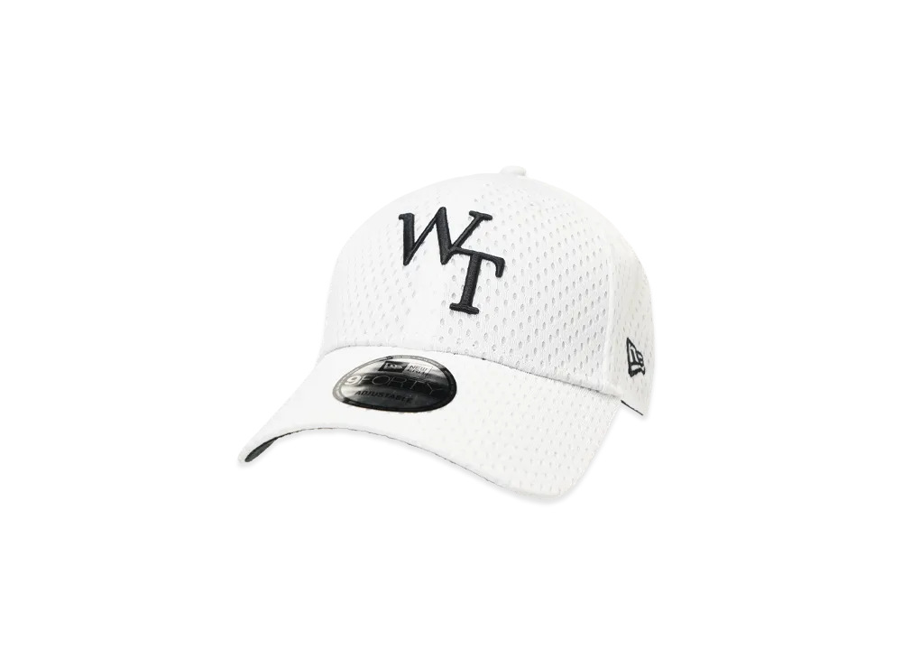 WTAPS 9Forty / Cap / Poly. Mesh. Newera "White"