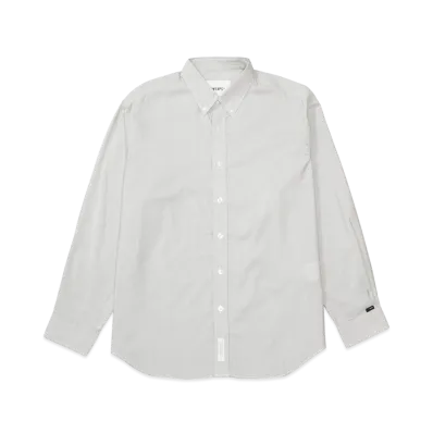 WTAPS Bd 02 / LS / Ctpl. Broadcloth. Textile. Coolmax. Rf "Black"