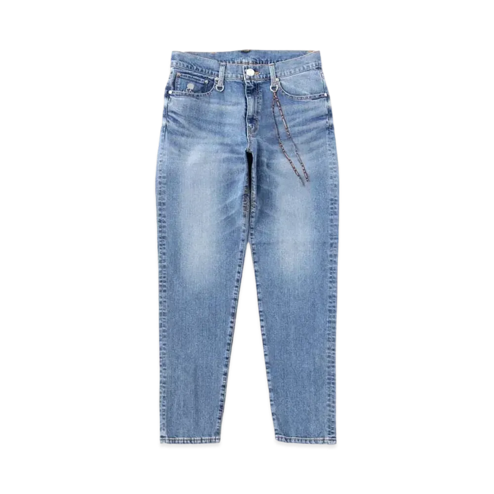 mastermind JAPAN Tapered Slim Water Repellent Denim Pants "Indigo"