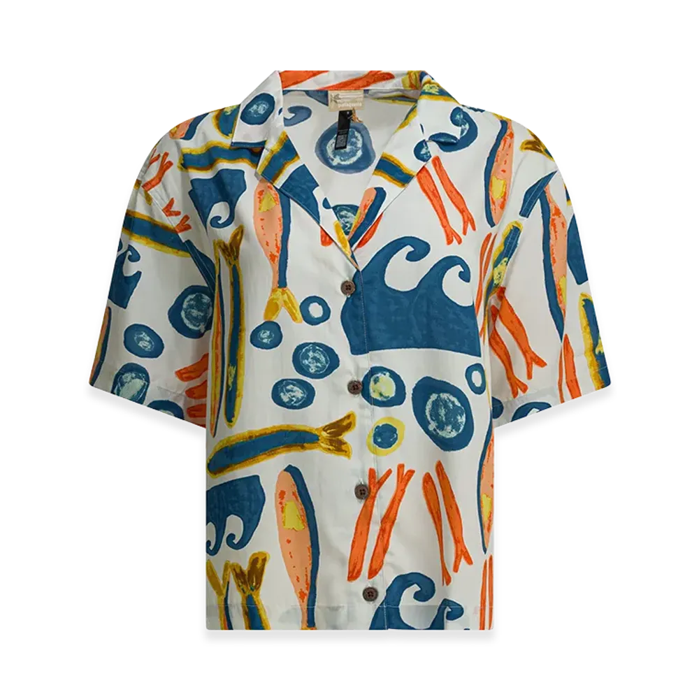 Patagonia Women's "Tidal Threads" Shirt "Beige"