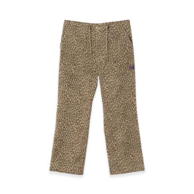 NEEDLES String Fatigue Pant - Brushed Sateen "Leopard"