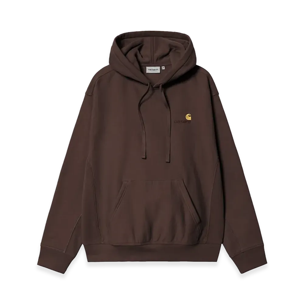 Carhartt WIP Hooded American Script Sweat "Palisander"