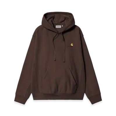 Carhartt WIP Hooded American Script Sweat "Palisander"