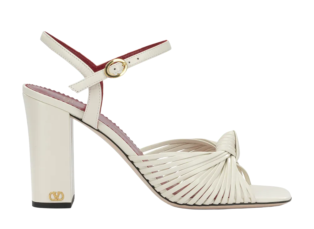 Valentino Garavani Women's Annet 90mm Heeled Sandals "White"