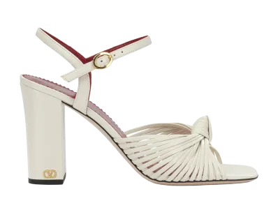 Valentino Garavani Women's Annet 90mm Heeled Sandals "White"