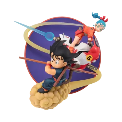 BANDAI "FiguartsZERO" -Dragon Ball- SON GOKU & BULUMA