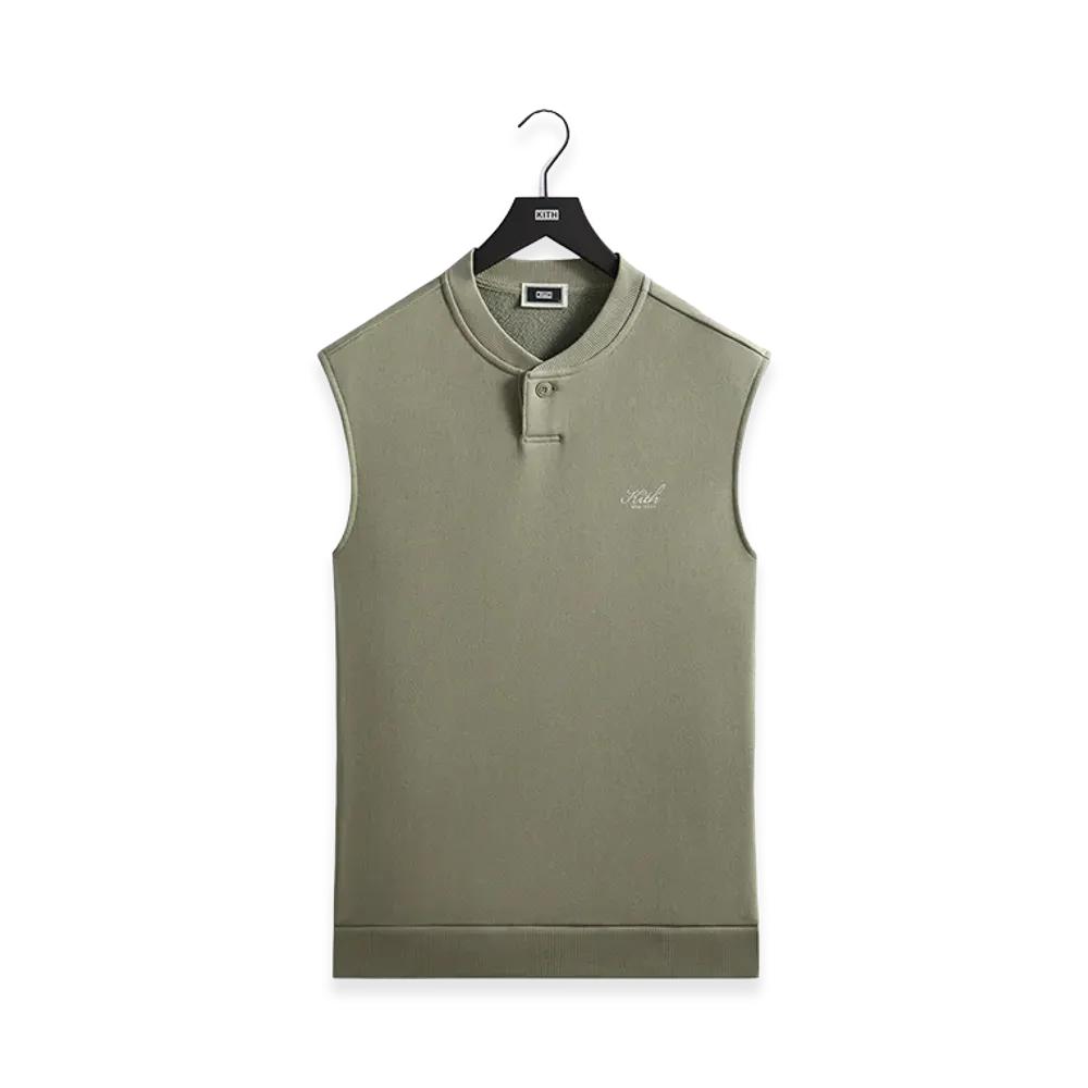 Kith Heavy Loop Terry Henley Muscle Tee "Haze"