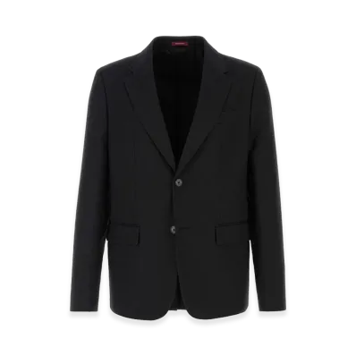 GUCCI Cotton Blend Blazer "Black"
