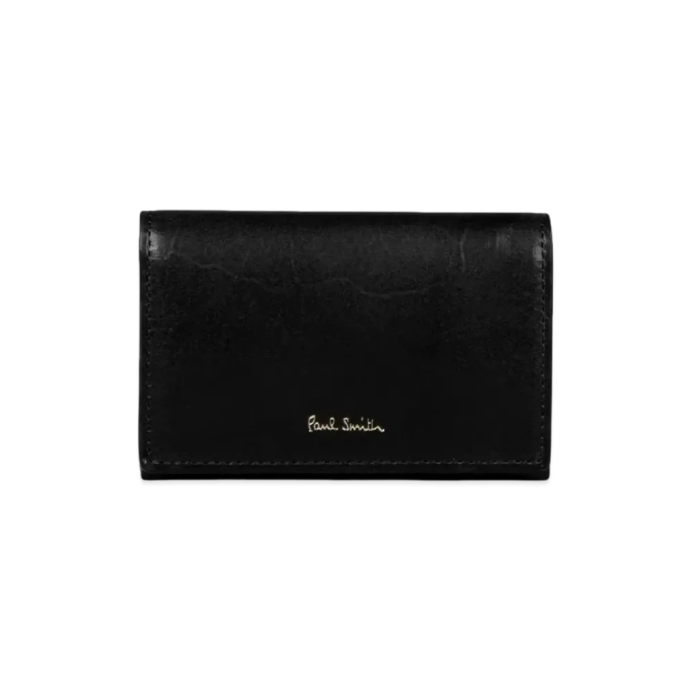 Paul Smith Vegetarian Business Card Holder "Black"