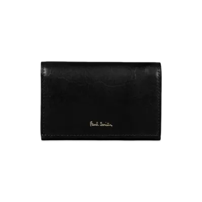 Paul Smith Vegetarian Business Card Holder "Black"