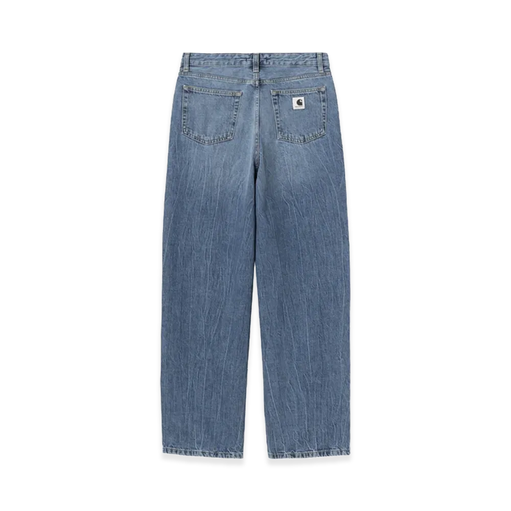 Carhartt WIP Women's Lavine Pant "Blue Marble Used Wash"