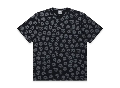 BlackEyePatch Skull Patterned Tee "Black"