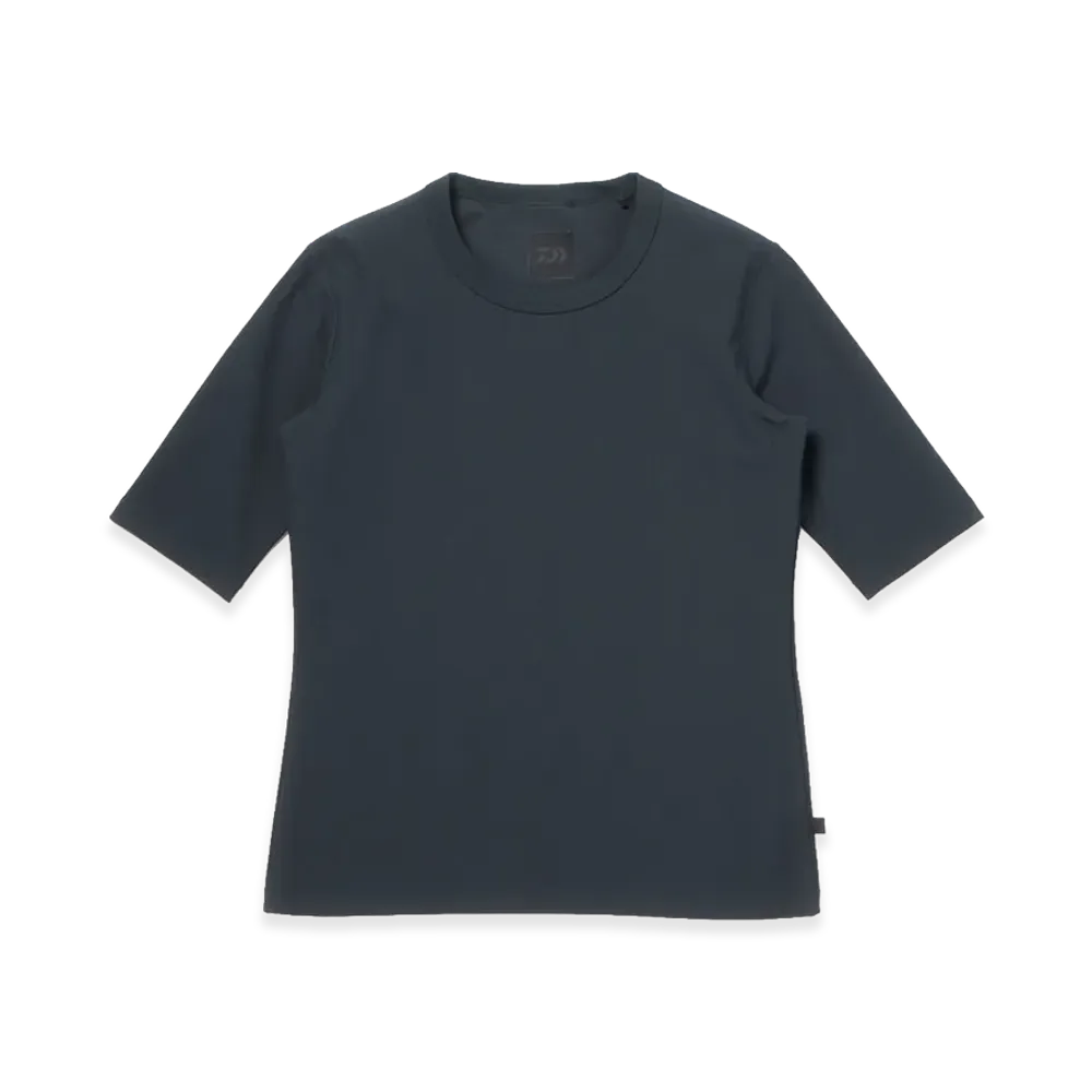 DAIWA PIER39 Women's Tech Lightweight Half/S Tee "Ink Black"
