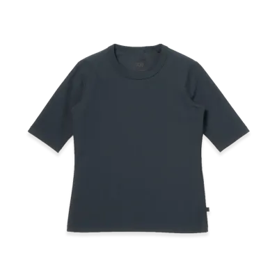 DAIWA PIER39 Women's Tech Lightweight Half/S Tee "Ink Black"